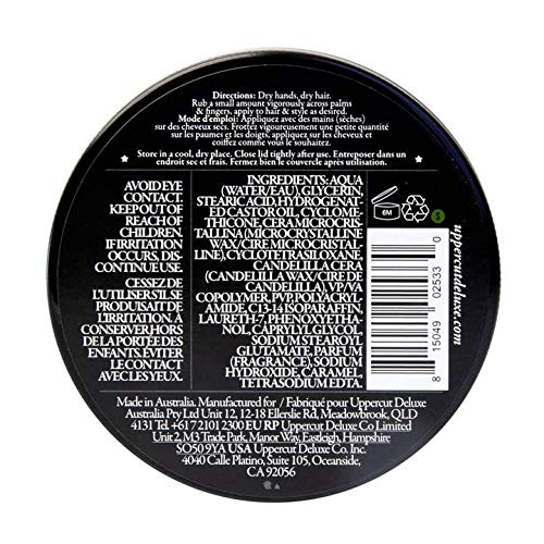 UPPERCUT DELUXE- TAMAÑO MIDI: Tu producto de peinado favorito ahora es más práctico. Tamaño perfecto para viajar o probar algo nuevo antes de comprar el envase completo.
