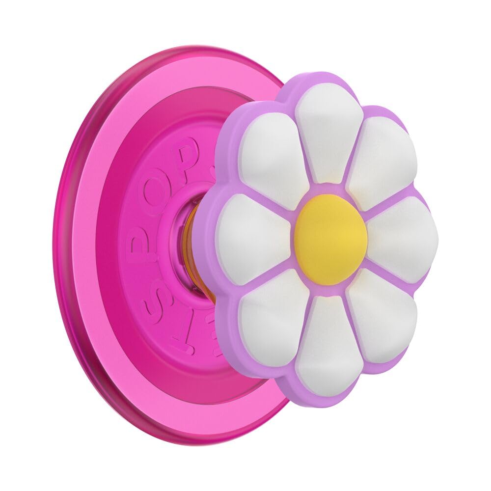 Agarre Magnético PopSockets Doodle Daisy Boca Compatibilidad con Carga Inalámbrica