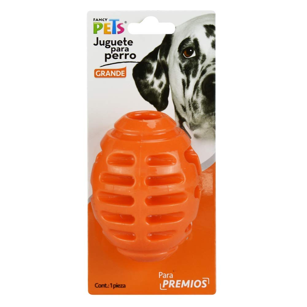 Fancy Pets Juguete Balón Rugby para Meter Premios para Perro Tamaño Grande