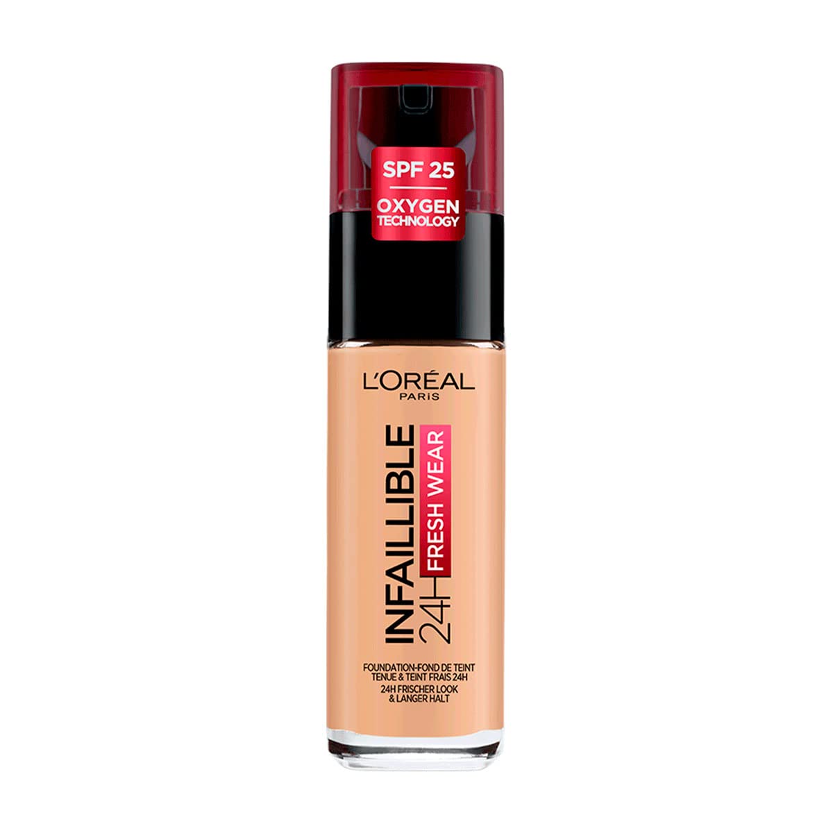 L´Oréal Paris, Corrector liquído de larga duración 24h,Infallible More than concealer,Tono 326 Vanilla, 14.4ml + L´Oréal Paris, Base de maquillaje líquida de larga duración, 30ml