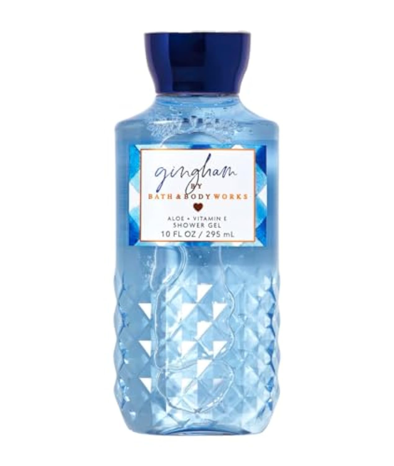 Bath and Body Works Gingham Gel de Ducha de 10 Onzas Tamaño Completo, Bath & Body Works, SKIN_CLEANING_AGENT, Plástico, Gel, Not-tested-on-animals, Limited Brands