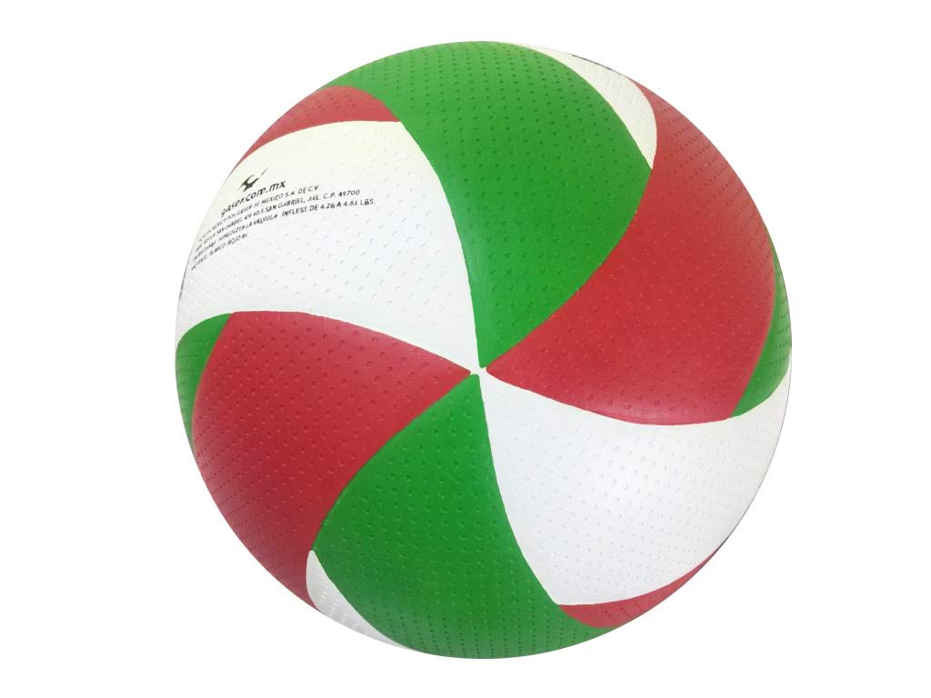 Gaser Balón Vóleibol MAX Pro 5000 No.5 (Verde, Blanco, Rojo)