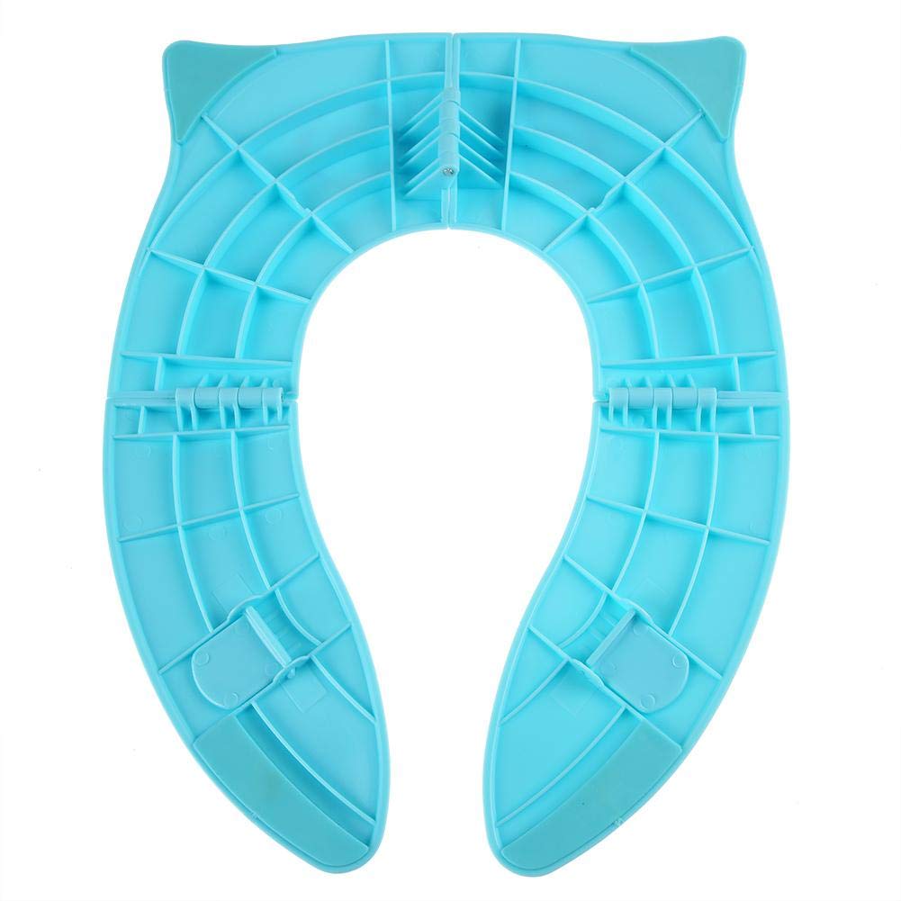 Cojín de Asiento para Ir Al Baño, Asiento para Ir Al Baño Portátil Plegable, para Niños Cojín Portátil de Viaje, Entrenamiento de Inodoro, Antideslizante