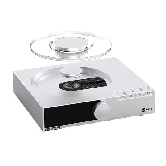 S.M.S.L PL200T MQA-CD Referencia Digital Transporte Triple Modos de Potencia, Precisión antivibración 32 bits/768 kHz DSD512 Reloj de entrada y salida 44.1 kHz/10 MHz MQA Reproductor de CD de