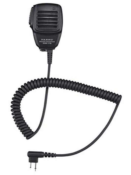 Micrófono de Altavoz Yaesu Negro Compacto para FT-65, FT-25 y FT-4X/V