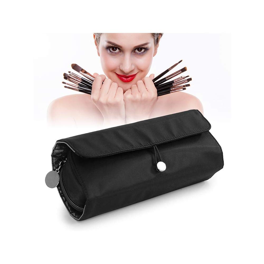 Bolsa de Pincel de Maquillaje Portátil Bolsa de Almacenamiento de Herramientas Cosméticas Plegables de Moda Bolsa de Lavado para Lápiz Labial Crema Brocha de Maquillaje