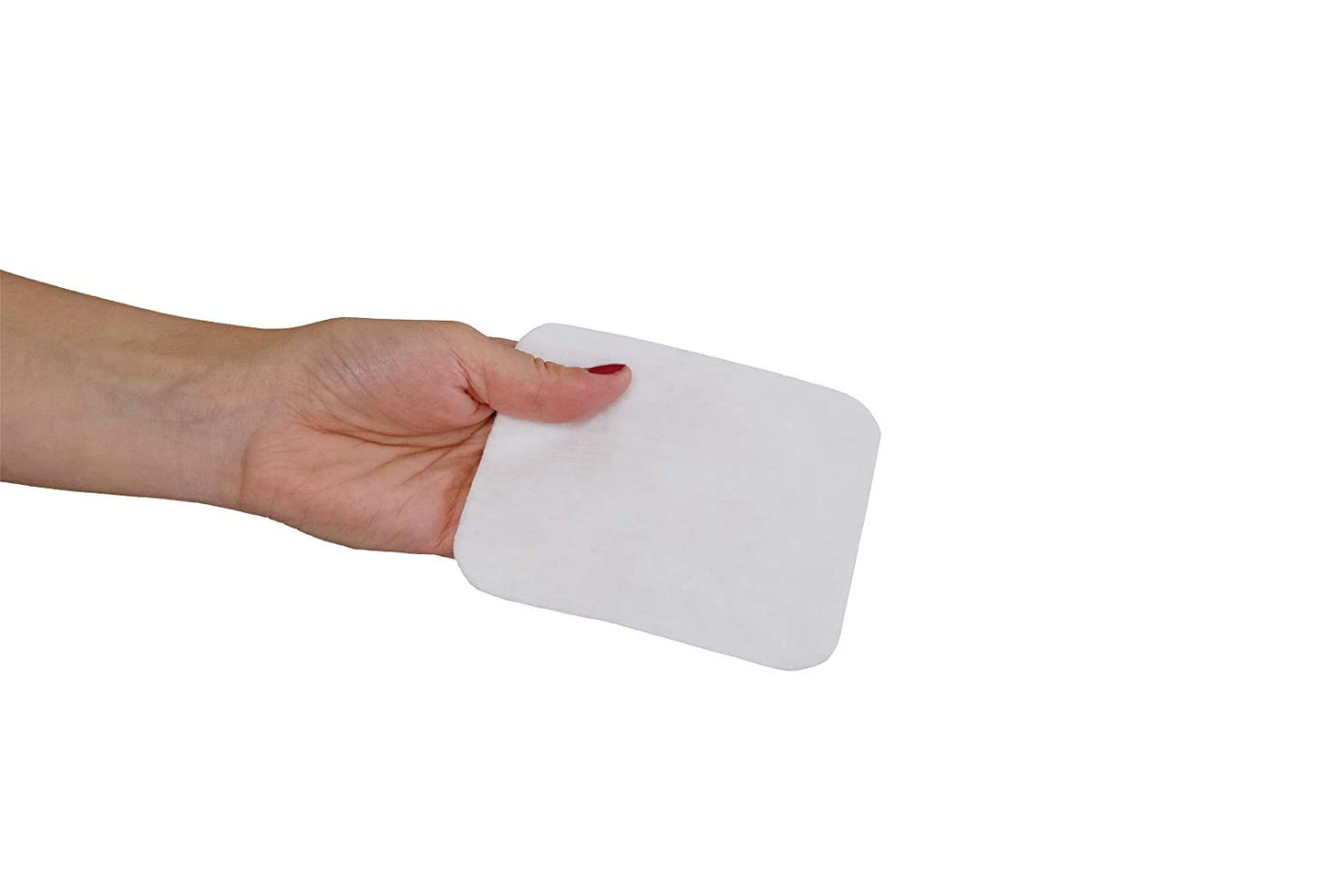 ipek Baby Organic - Almohadillas secas grandes 100% algodón cuadrados para pañales de cuidado del bebé (120 unidades)