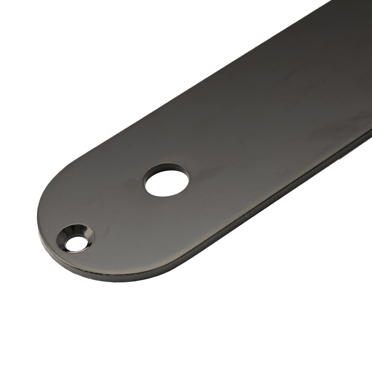 Musiclily 2 Agujeros Placa de Control para Guitarras Estilo Tele, Negro