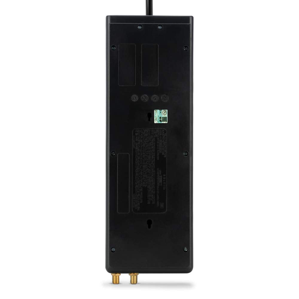 Belkin BE108230-12 Supresor de Picos, 8 Salidas, 3 Líneas de Protección CA, 3390J, Cable 3.6 metros, Gris