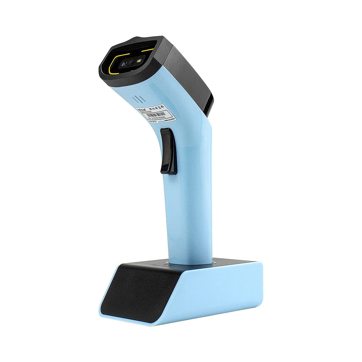 Escáner de Código de Barras Inalámbrico NETUM DS7500 Bluetooth 2D Automático con Base de Carga y Memoria Integrada