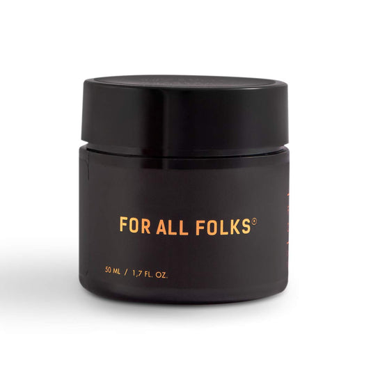 Crema Facial de Caléndula 100% natural para cuidado de la piel de For All Folks. 50ml Para hidratar, proteger y mantener joven la piel.