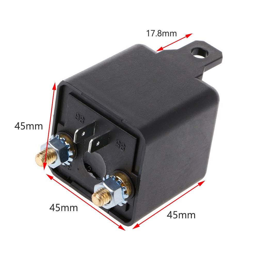 Relé de Coche Esupport Azul 12V 100A Tarea Pesada SPST 4 Pines RL180