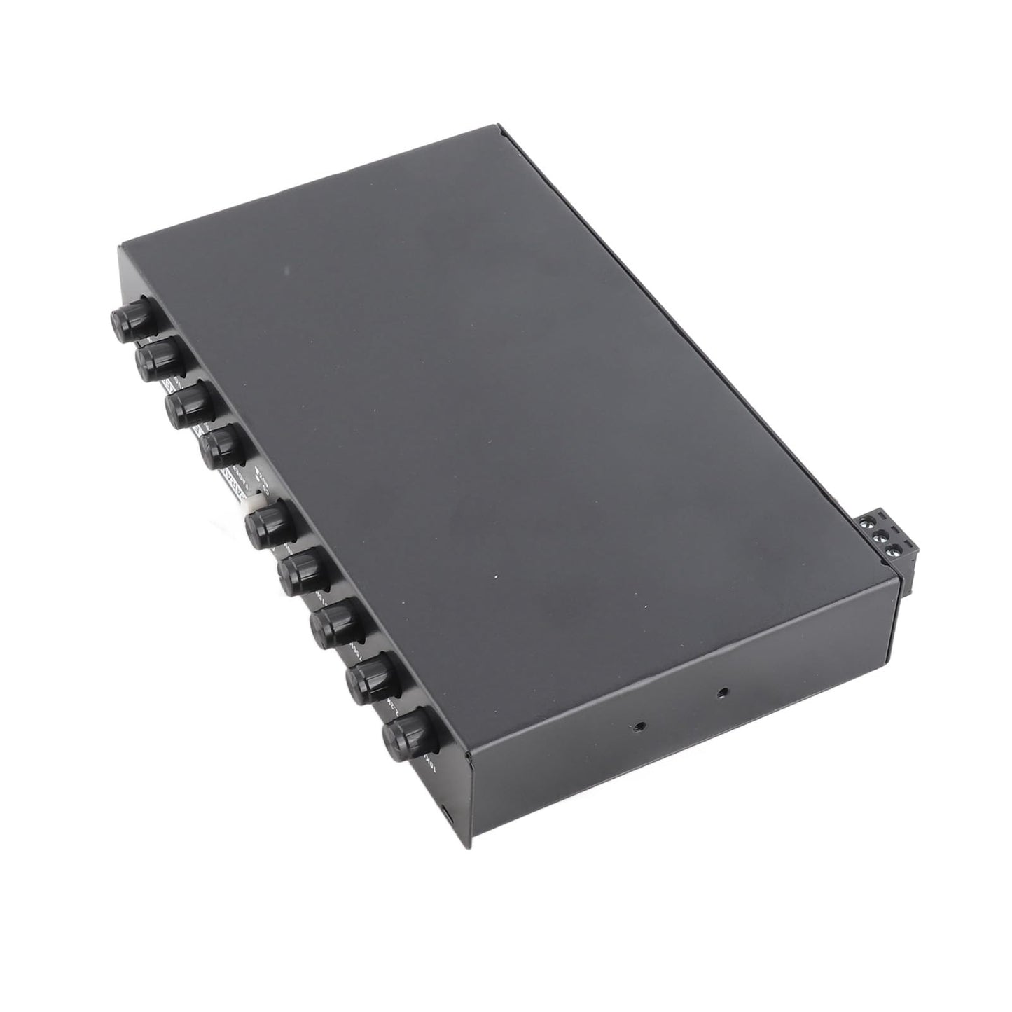 Ecualizador de Audio Accesorios para Automóviles Negro Ajustable 5 Bandas EQ Estéreo Gráfico para Automóvil