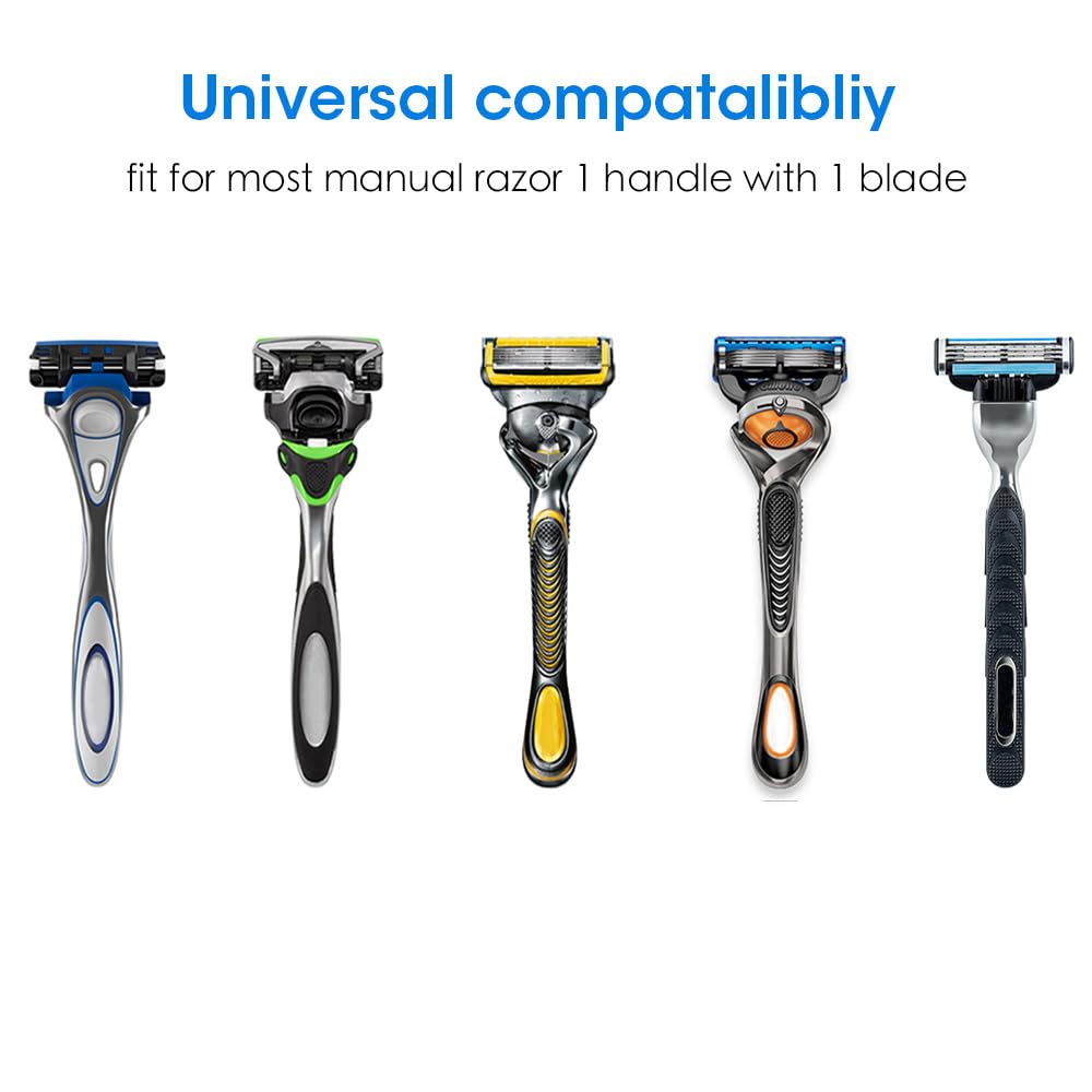 Nincha Manual Razor Travel Case Portable Plastic Manual Razor Trimmer Protector Transparent