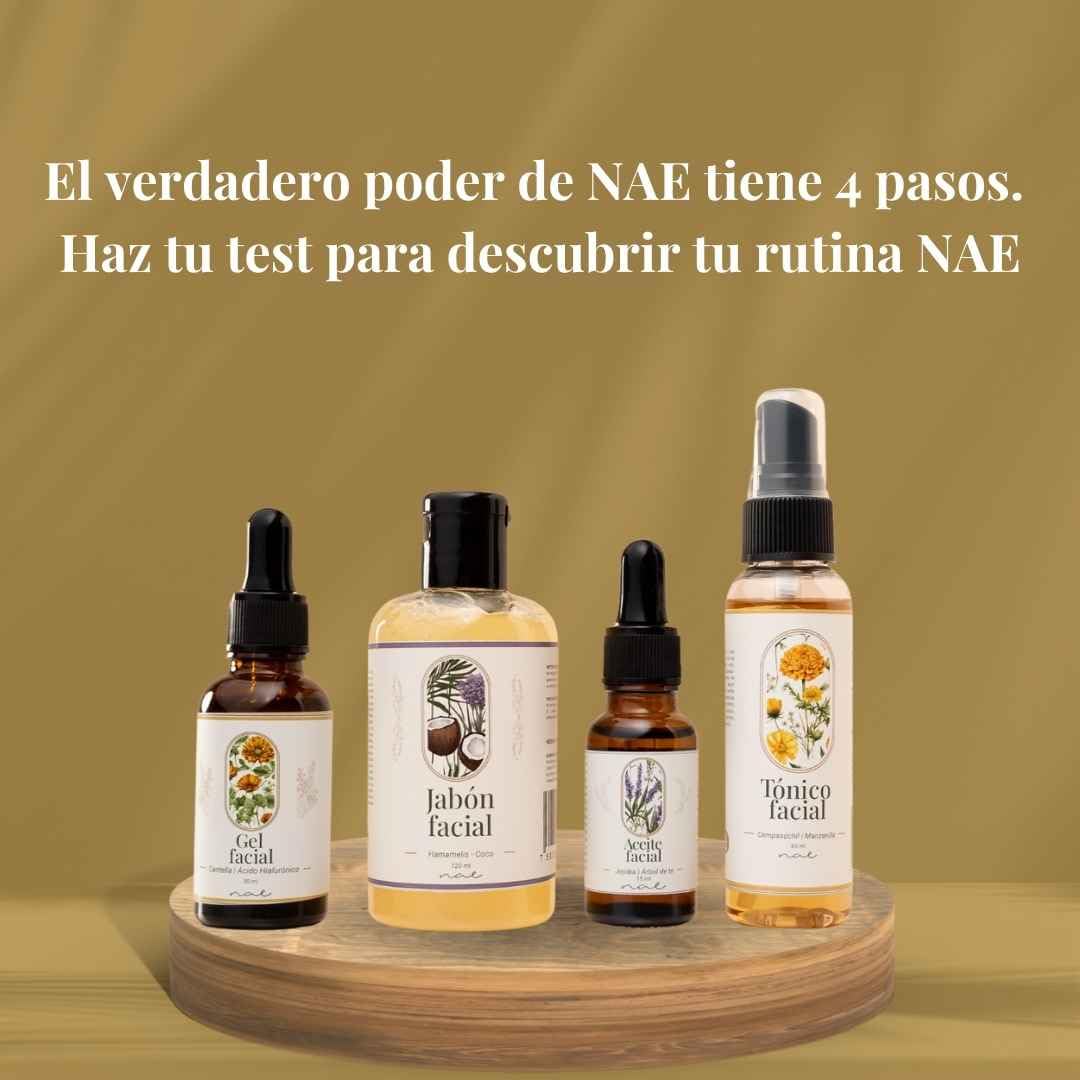NAE Aceite Facial Calmante Centella Asiática Argán 30ml | Nutre y Repara Piel Sensible | Reduce Irritación | Fortalece Barrera Cutánea | 100% Ingredientes Naturales | Vegano