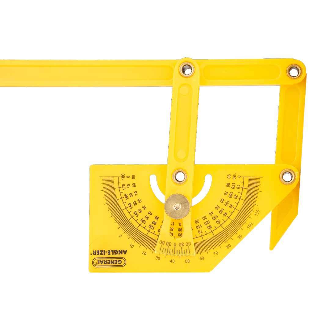 General Tools & Instruments 29 Plastic Protractor and Angle Finder with Articulating Arms