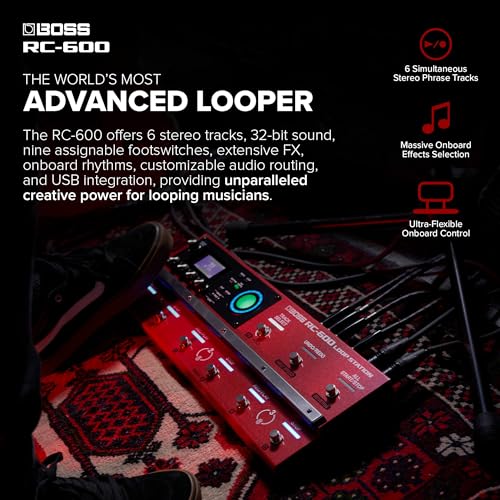 Pedal Looper Boss RC-600 Loop Station