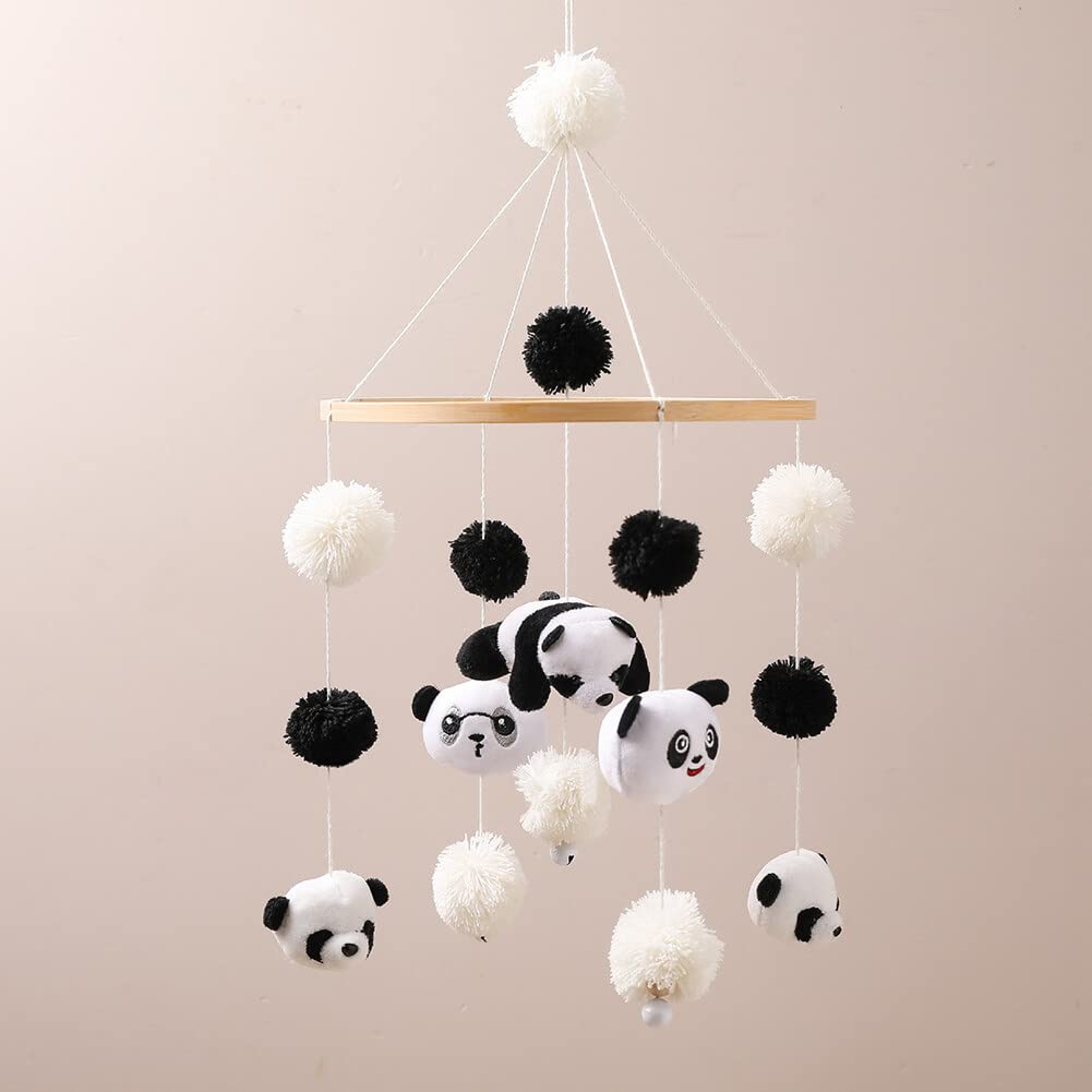 Lindo móvil para cuna con brazo móvil para cuna de bebé, soporte móvil para cuna de bebé, soporte móvil para cuna – Móvil neutro de género para decoración de guardería, accesorio móvil para cuna de bebé para decoración de guardería