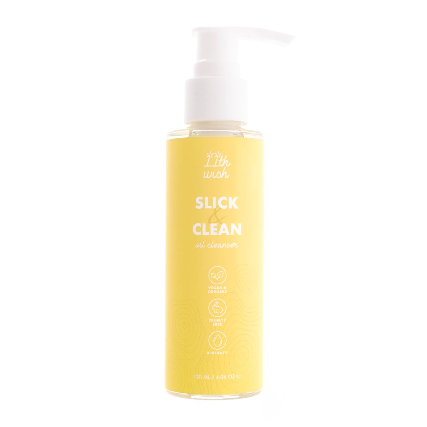 JABON LIMPIADOR DE ROSTRO COREANO BASE ACEITE SLICK&CLEAN BY 11THWISH