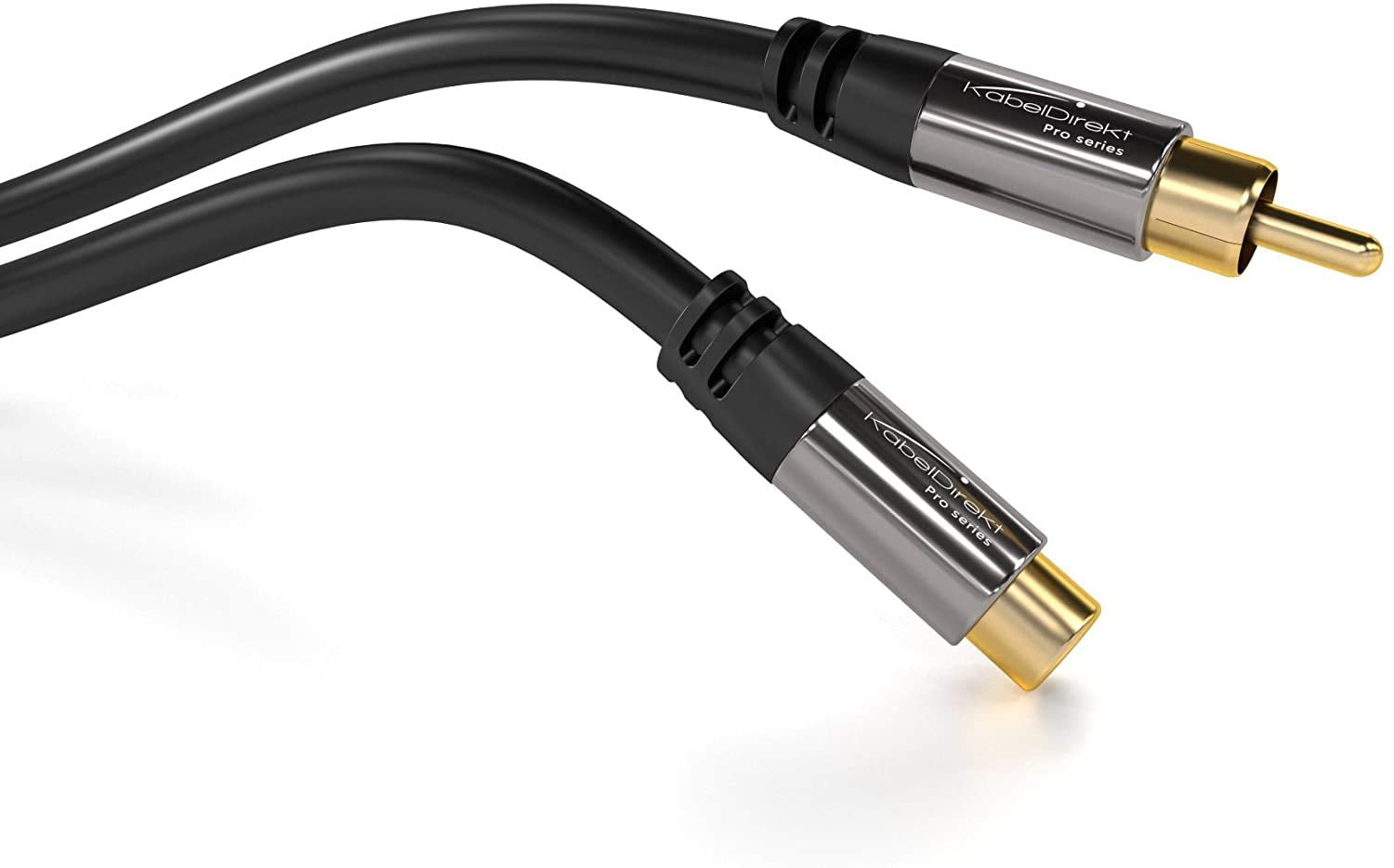 KabelDirekt – Cable de extensión Cinch – 20ft/6m