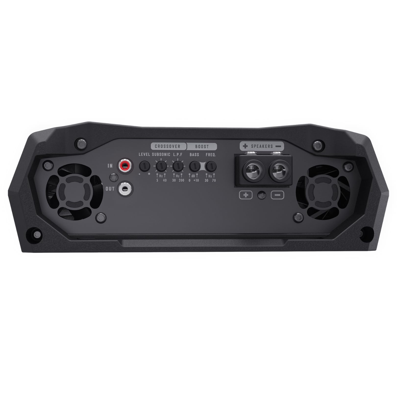 Amplificador de Audio Clase D Stetsom Bravo BASS Flex 8000 Vatios para Coche con Sistema de Impedancia Automática Monobloque Subwoofers