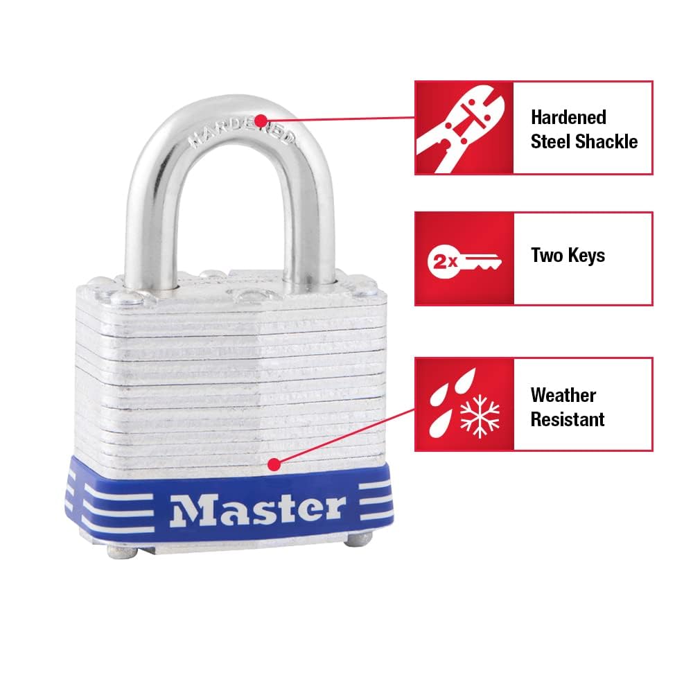 Candado Laminado Master Lock 5D en 51 mm Ancho