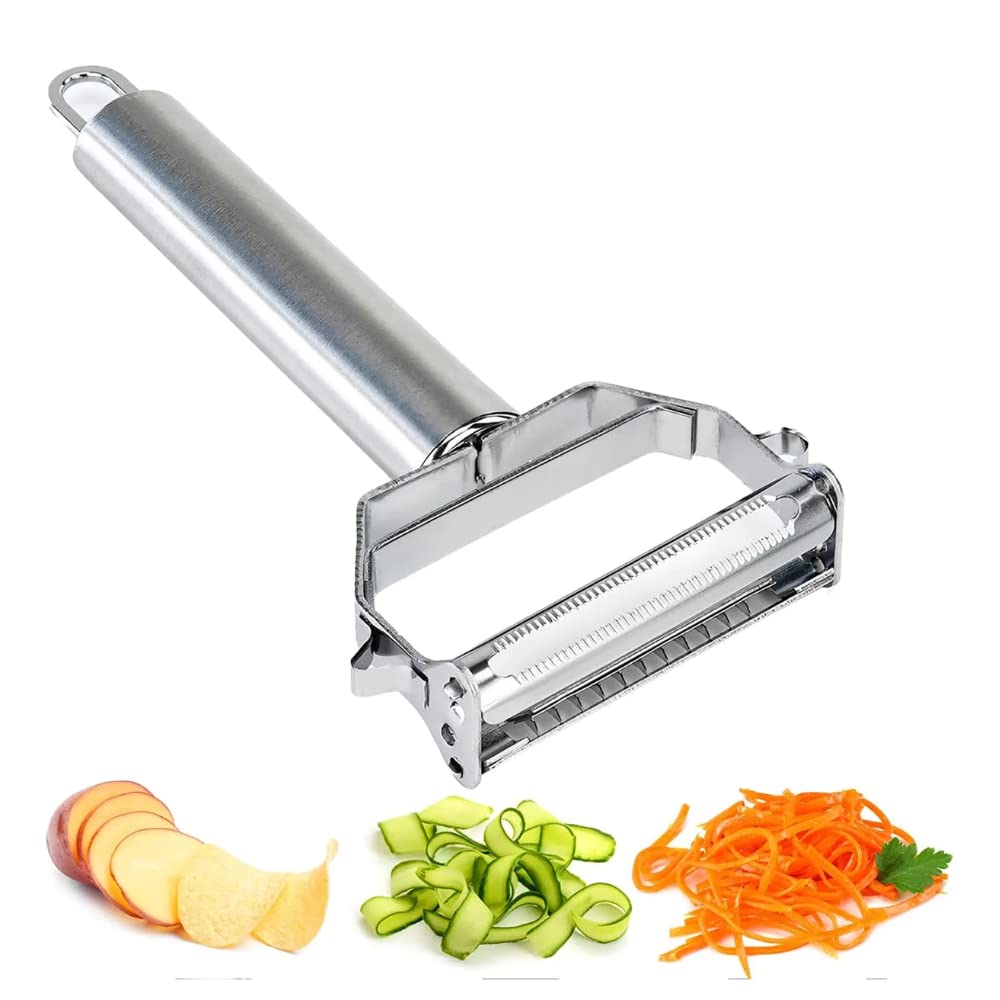 Pelador de Verduras U Chef Acero Inoxidable Calidad Premium