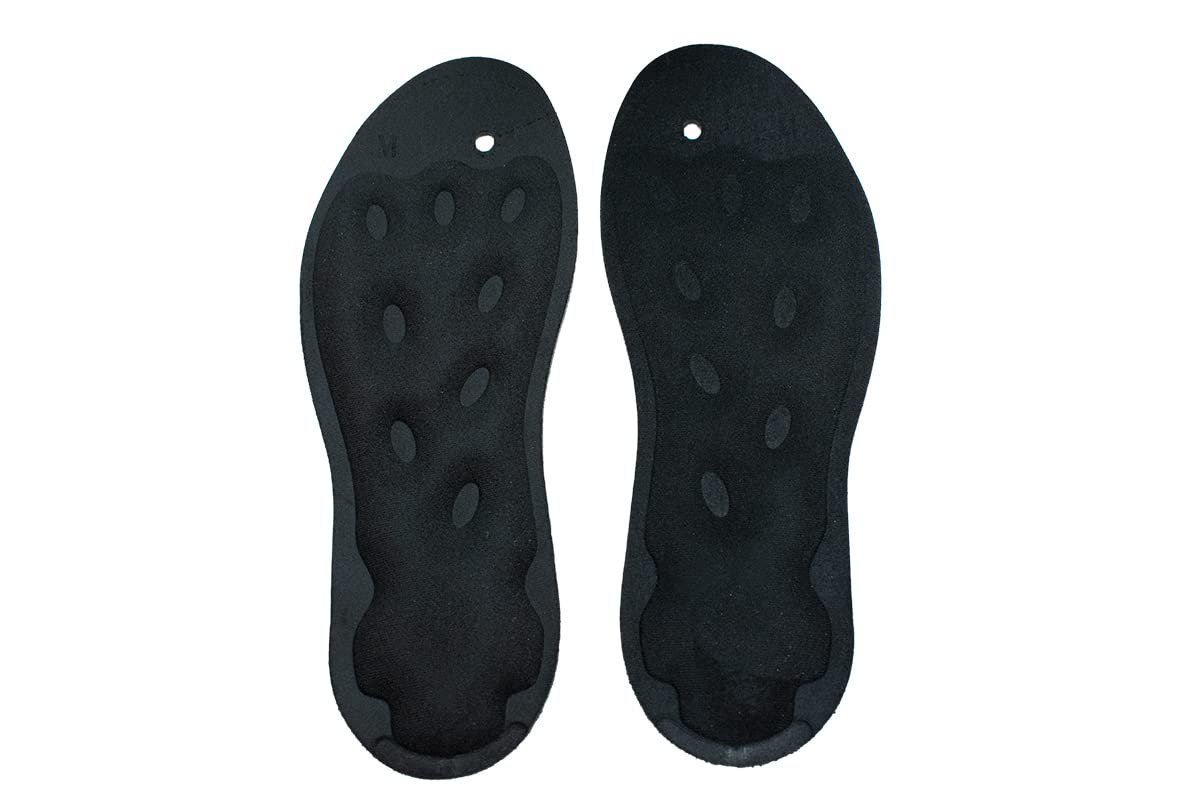Plantillas AIRfeet Classic Negro con Soporte Dinámico de Arco Activo para Mayor Comodidad y Alivio de Neuropatía y Fascitis Plantar