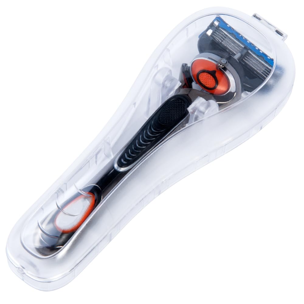 Nincha Manual Razor Travel Case Portable Plastic Manual Razor Trimmer Protector Transparent