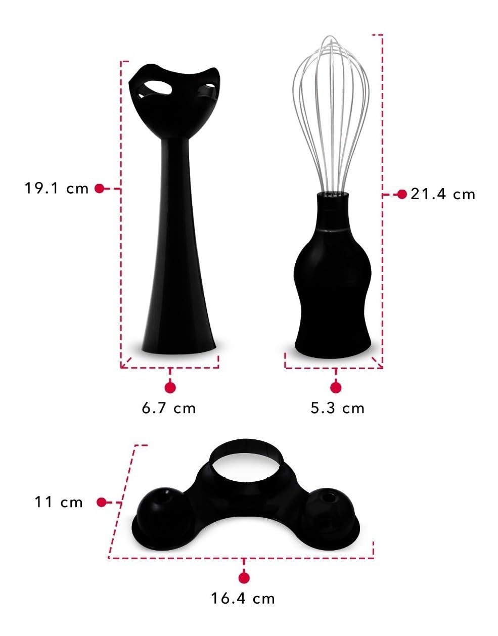 Batidora de Mano RCA 3 en 1 RC-1205