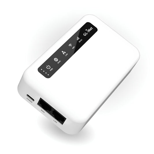 GL.iNet GL-XE300 (Puli) 4G LTE Industrial IoT Gateway, router/punto de acceso/extensor/WDS, OpenWrt, batería de 5000 mAh, OpenVPN, SSH remoto, WPA3, IPv6 (EG25G), versión global