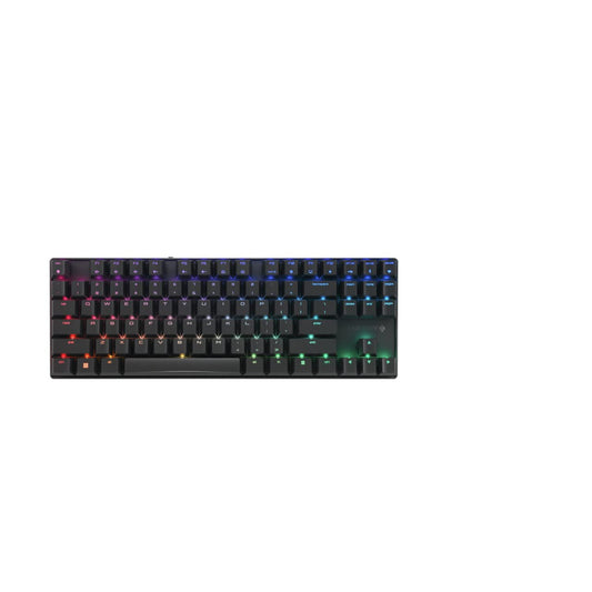 Teclado inalámbrico Cherry MX 8.2 TKL Café con Retroiluminación RGB y Funda de Aluminio