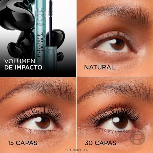 L'Oréal Paris, Mascara de pestañas Paradise Big Deal a prueba de agua, 9.5ML