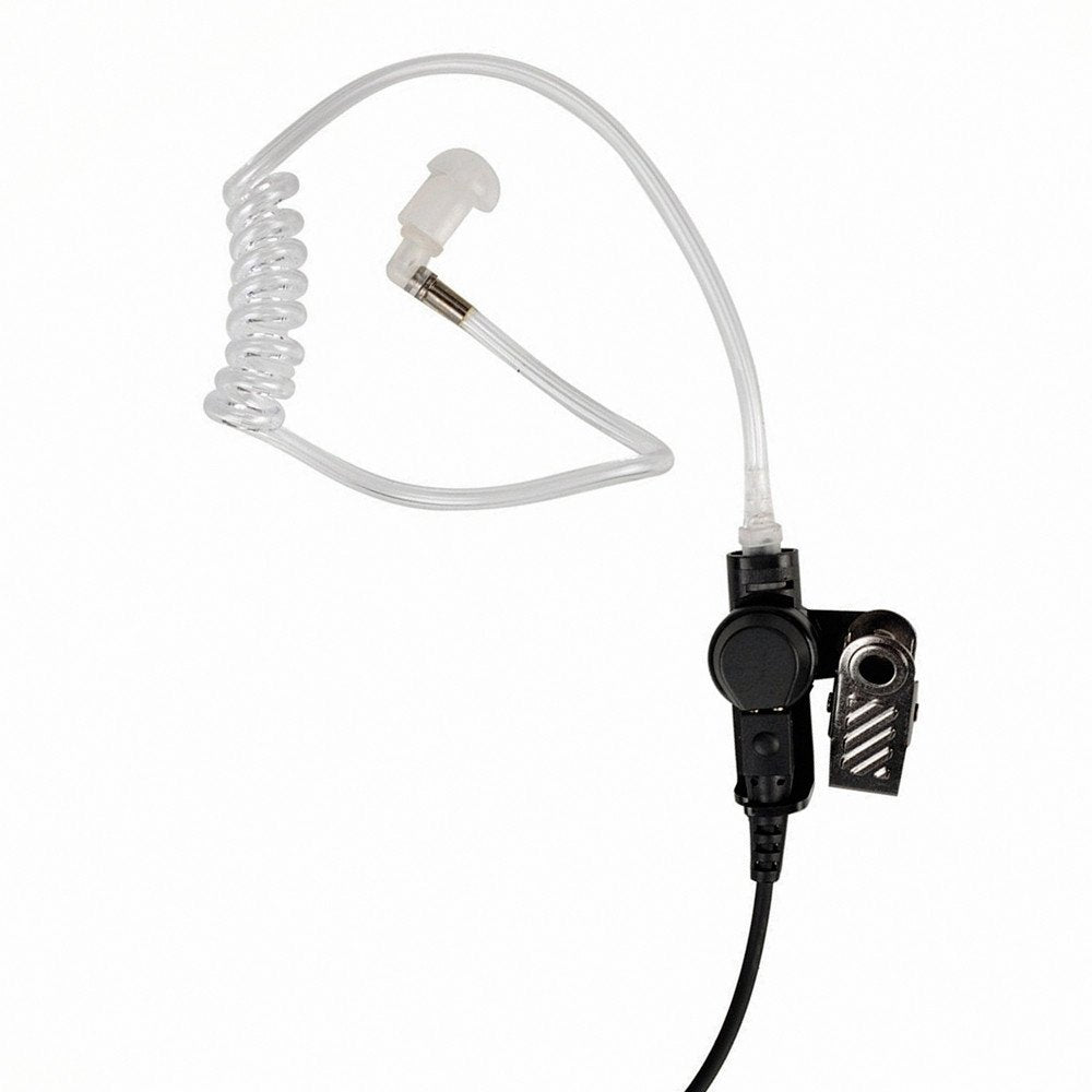 Auriculares AIRSN Transparente de 2 Pines con Tubo Acústico para Motorola CP200 GP300 CLS1110 CLS1410 (Paquete de 2)