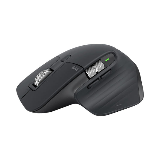 Logitech MX Master 3S Mouse Inalámbrico de Desempeño, Scrolling Ultra-rápido, 8K dpi, Seguimiento sobre Vidrio, Clics Silenciosos, USB-C, Bluetooth