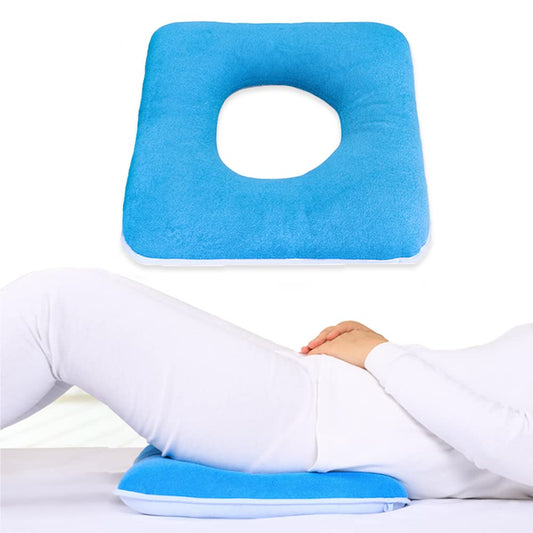 Almohada Cuadrada Mesinurs para Lactancia y Cojín Antidecúbito Blanca