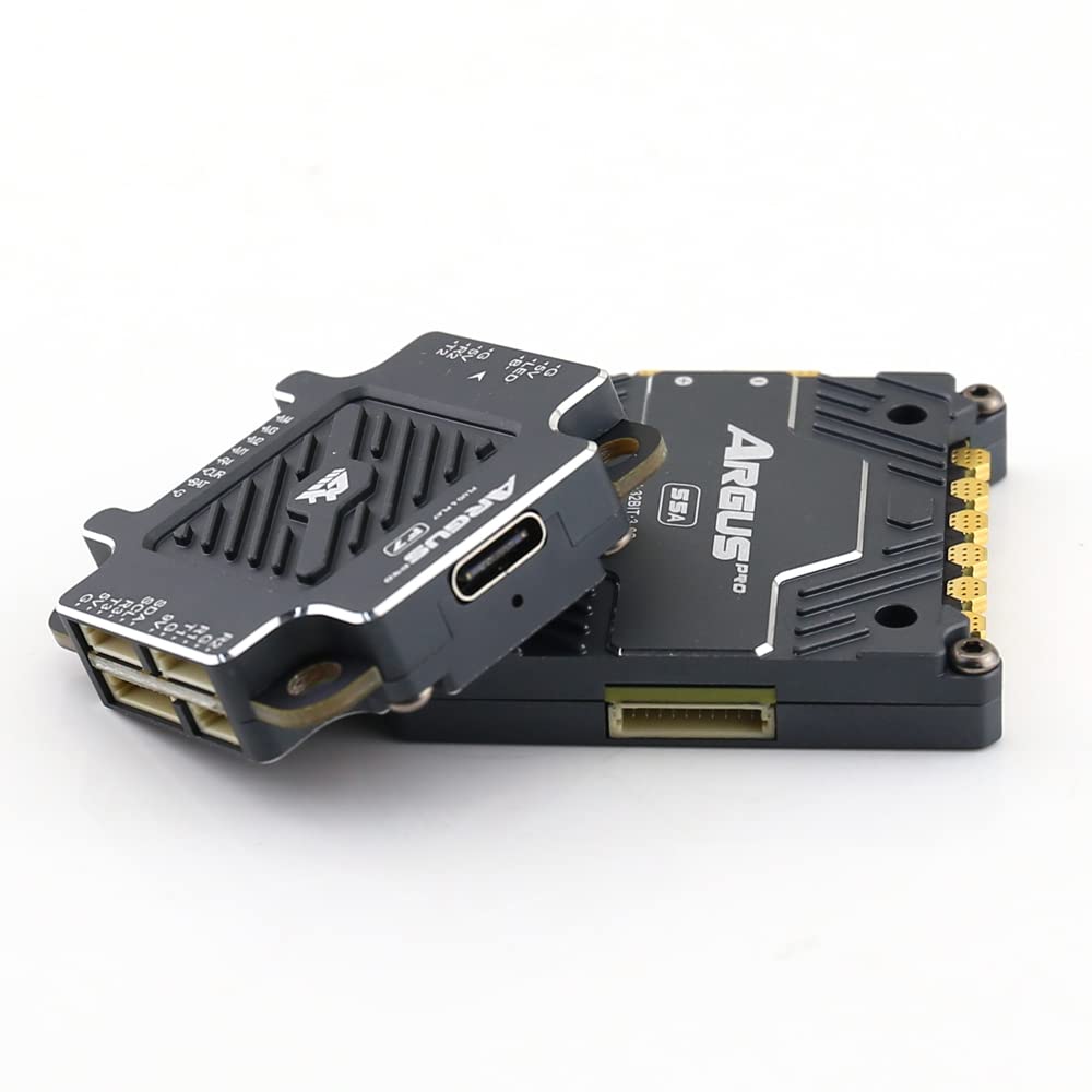 Axisflying F7 Controlador de vuelo Stack 55A 30x30 Argus PRO Drone FC Stack con 4 en 1 55A ESC BL32 para 3-6S FPV Drone Support BF INAV