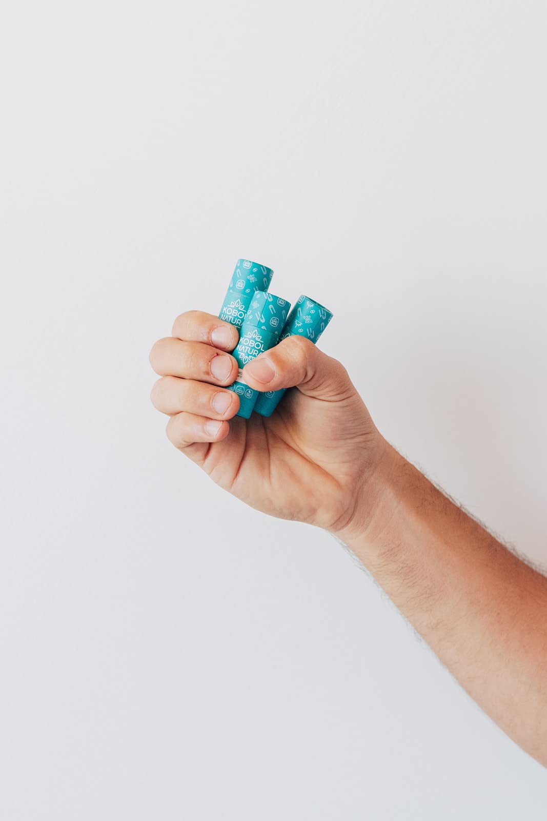 KOBOL | Bálsamo Labial Menta Natural Vegano Push Up Hidratación Natural