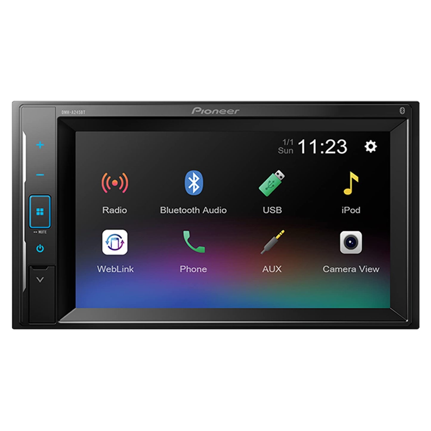 Pioneer Autoestéreo Pantalla 6.2 Dmh-A245Bt