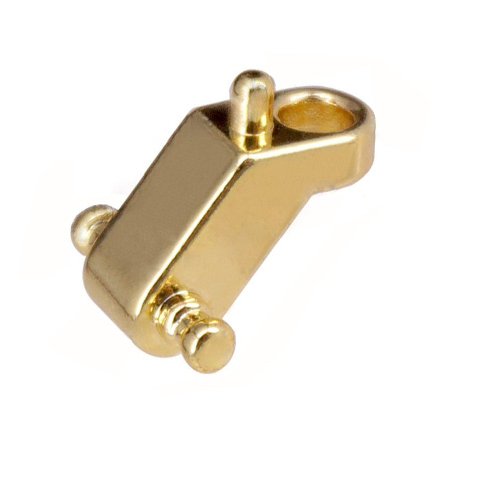 Guías de cuerdas para guitarra eléctrica, 2 unidades, Dorado