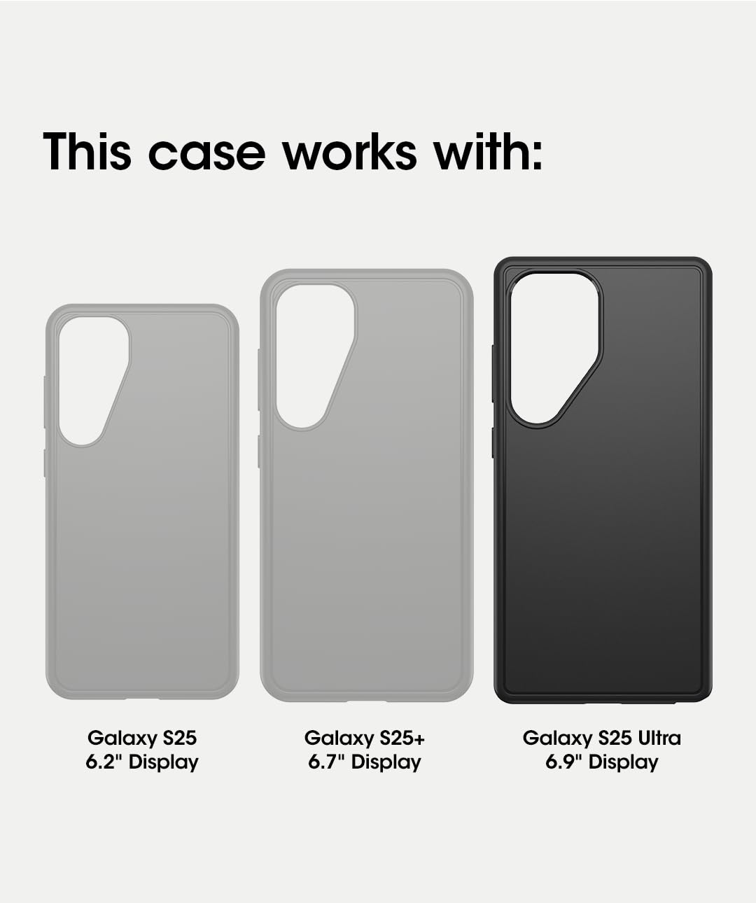 Funda para Samsung Galaxy S25 Ultra OtterBox Negro Defender Series