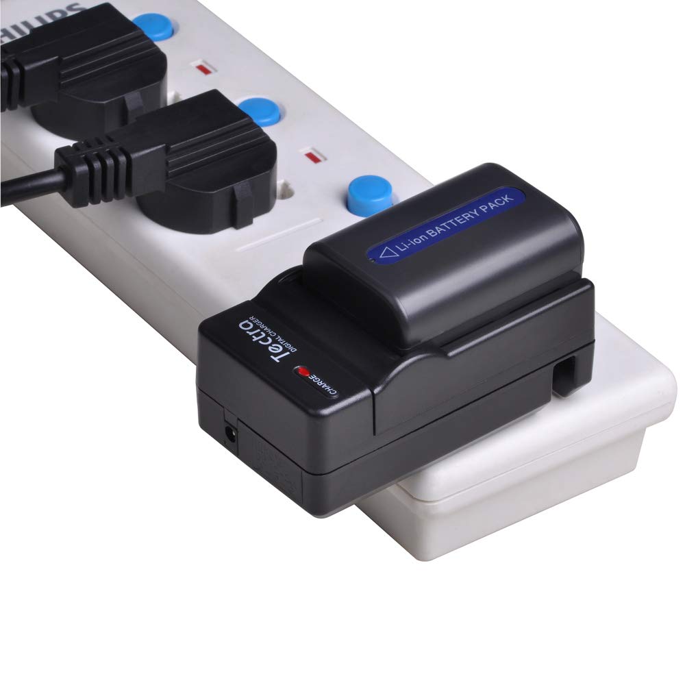 Batería y Cargador Tectra Sony TRV para Cámara (2 Unidades)