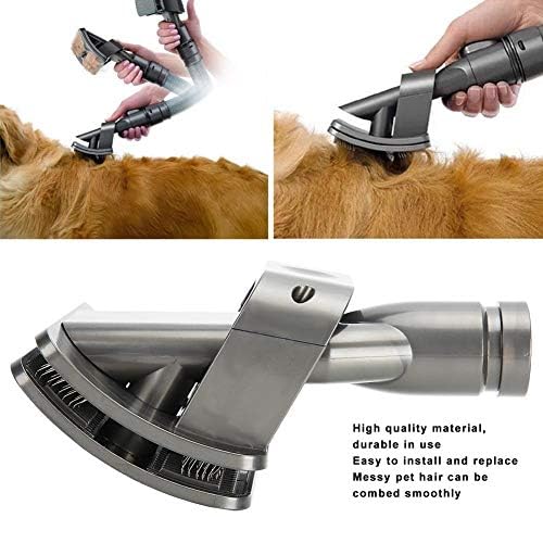 Aspiradora Cepillo para Mascotas Reemplazo del Cabezal de succión para Mascotas de Pelo Largo Apto para DC Series Peluquería para Perros y Gatos Peinado