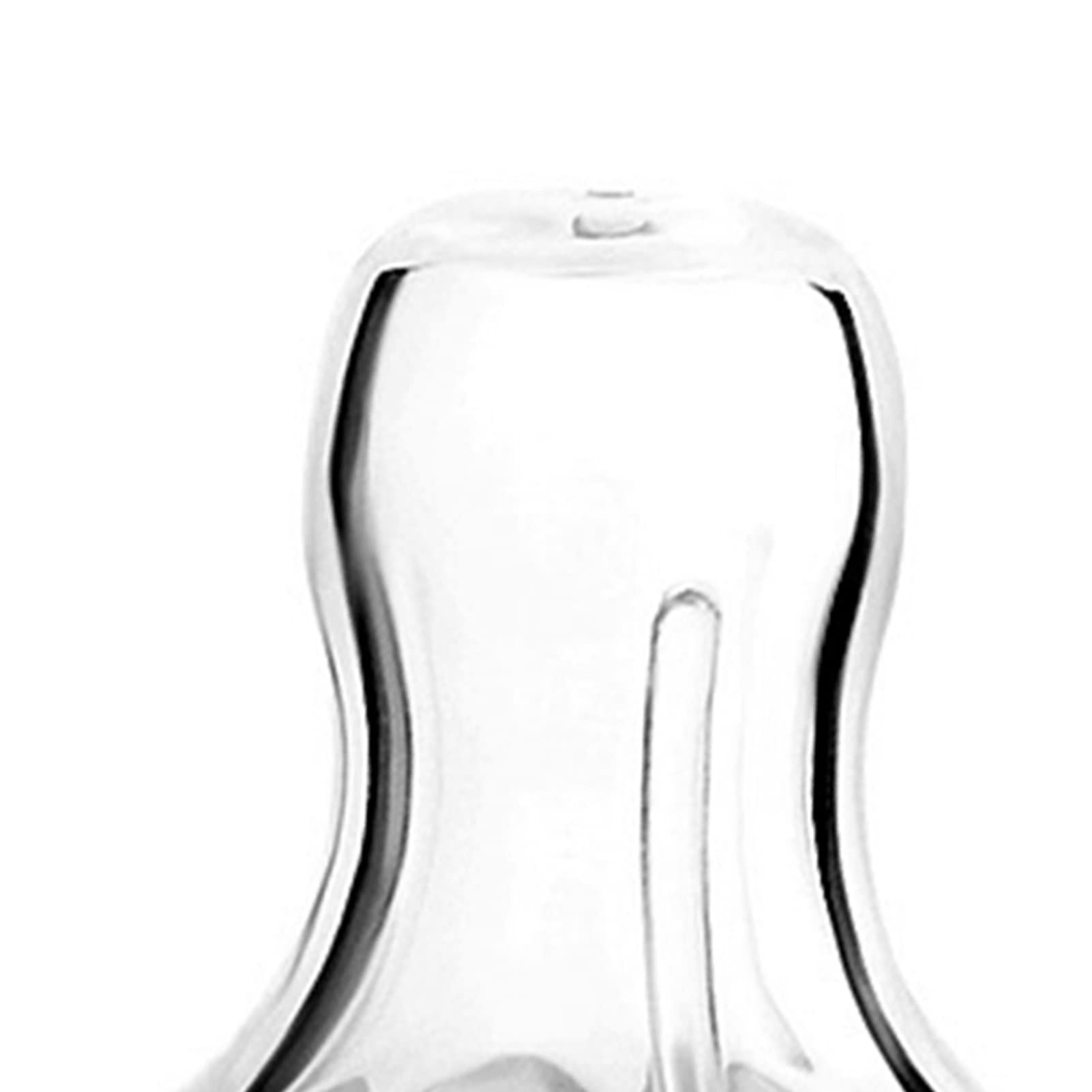 Pezón de Silicona para Biberón Suave Transparente para Bebés de 6 a 12 Meses