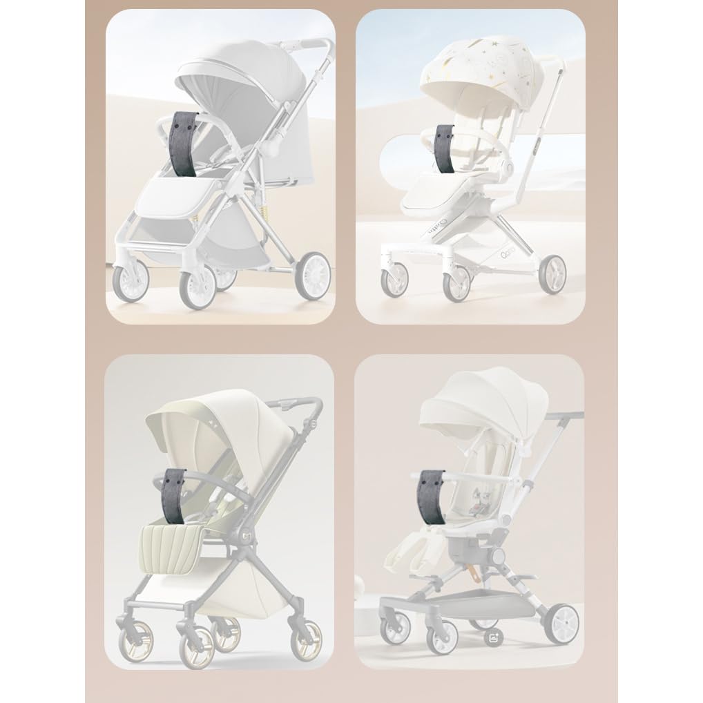 Arnés para Carriola YehVeh Beige Juego de 2 Compacto y Plegable