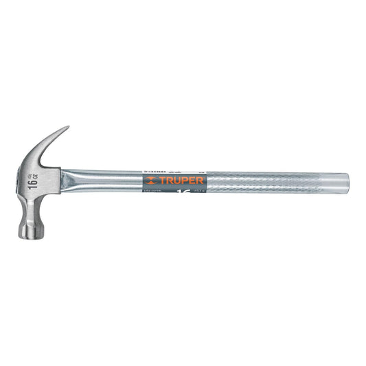 Martillo Uña Curva Truper MT-16 Tubular 16 oz