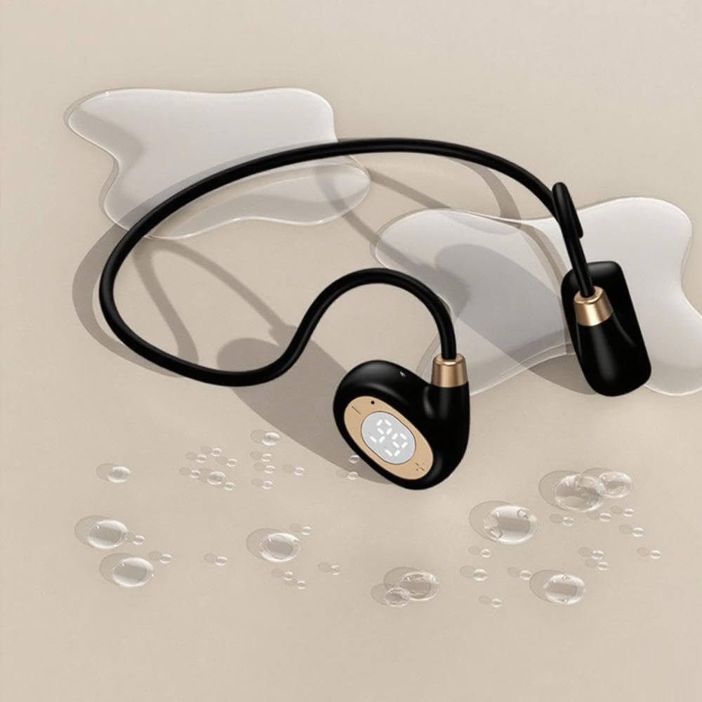Auriculares Deportivos IHAO Azul Inalámbricos con Bluetooth y Micrófono Estéreo para Hombre