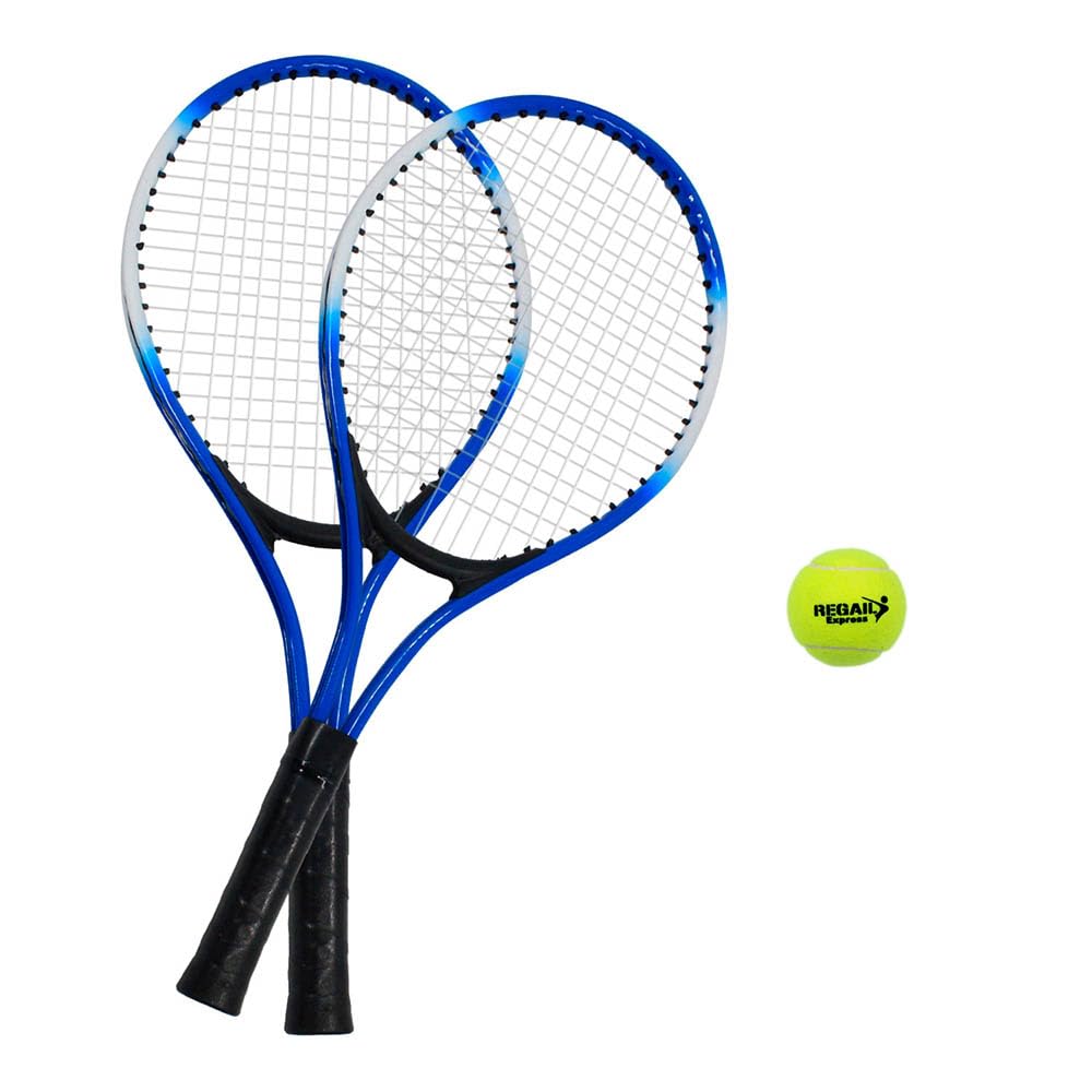 LINAHEALTH | Juego de Tenis, 2 Raquetas Multi filamentos 1 Pelota de Tenis