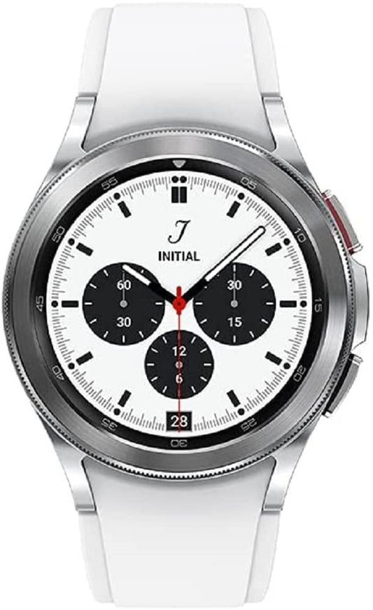 Reloj Inteligente Samsung Galaxy Watch 4 Classic Plateado con Monitor ECG y GPS LTE Reacondicionado