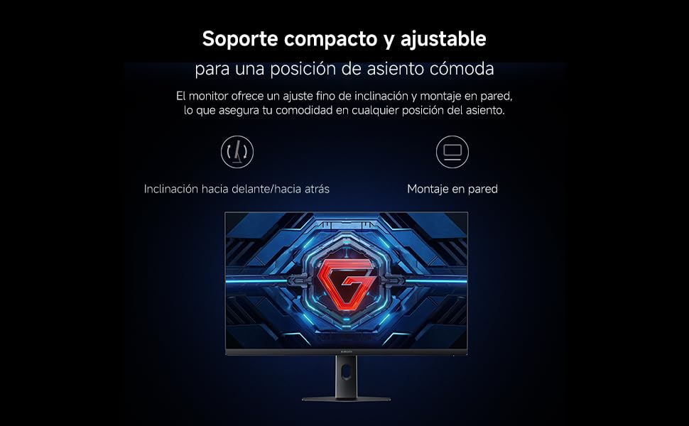 XIAOMI Gaming Monitor G27i 2026 | 27" Panel IPS FHD (1920 * 1080) 200Hz | HDR400 | AMD Freesync Premium | 1ms (GTG) | Certificación Low Blue Light